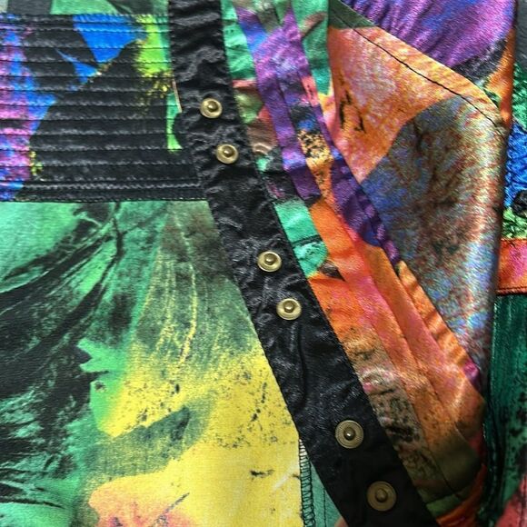 COOGI MULTICOLORED DRESS 90s size M - Picture 10 of 11